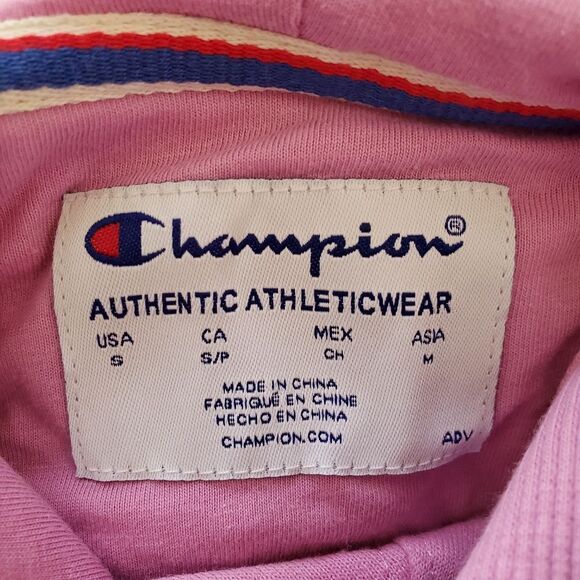 Champion Powerblend Fleece Graphic Hoodie Sz Small - Picture 12 of 14